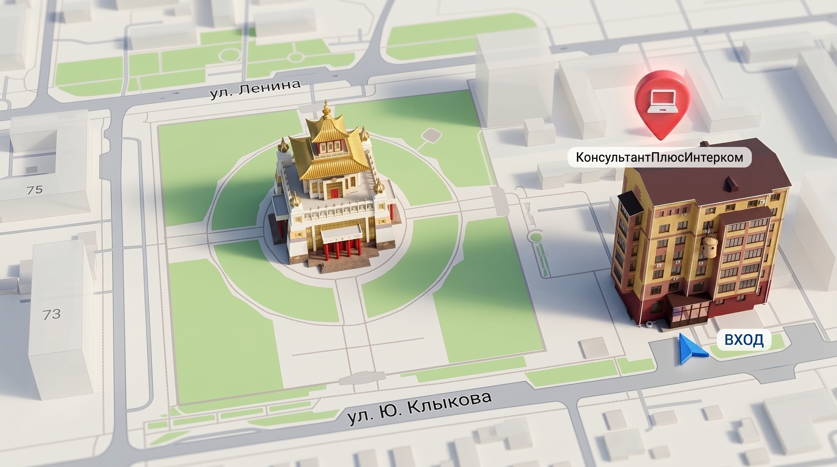 Карта проезда